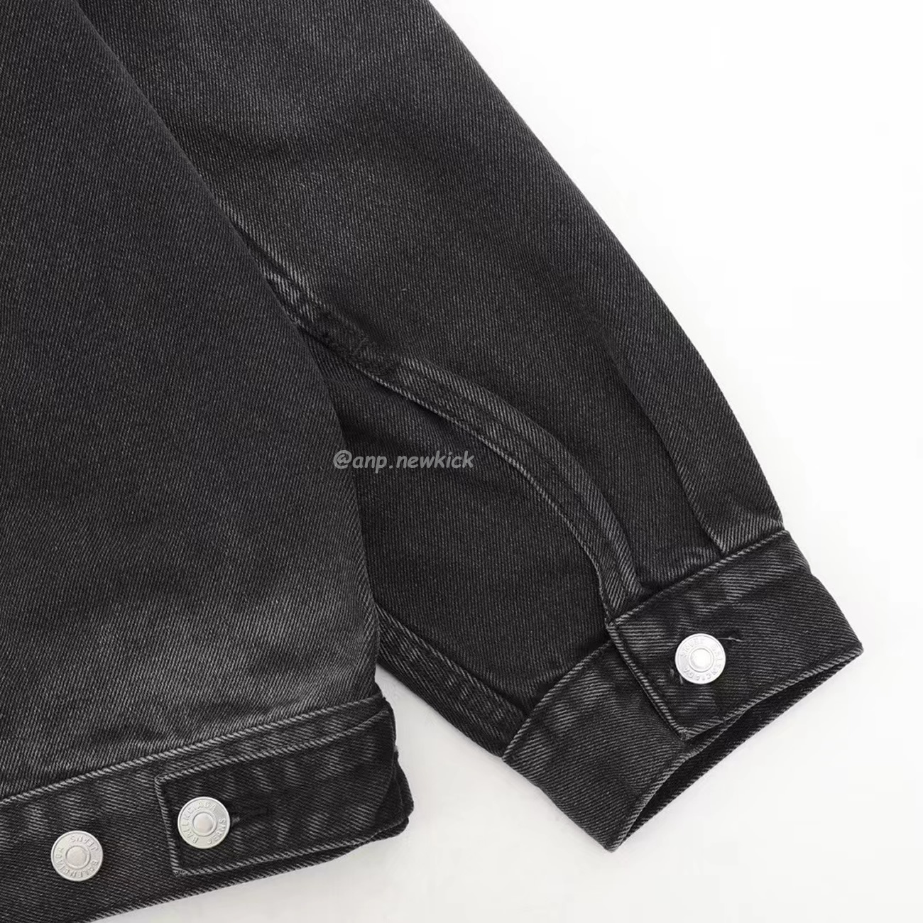 Balenciaga Hooded Denim Hoodie (11) - newkick.app